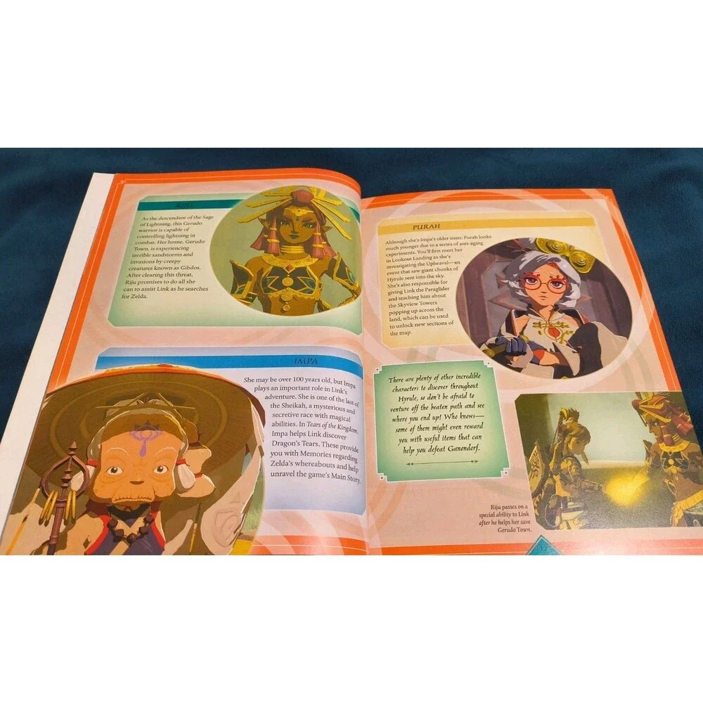 2023 The Legend of Zelda Tears of the Kingdom Ultimate Game Guide Nintendo